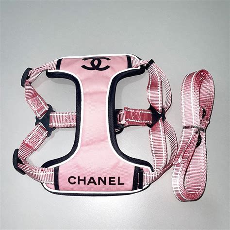 coco chanel dog collar and leash|Chanel dog leash.